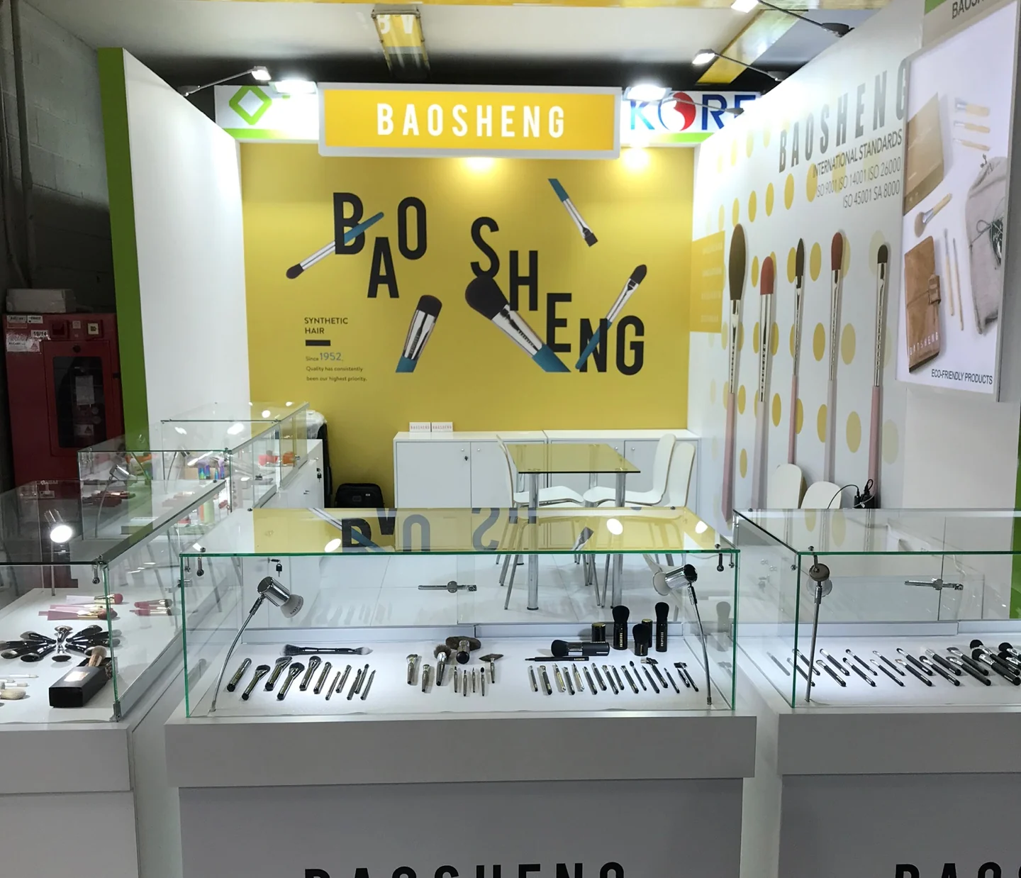 Baosheng yellow stand, Cosmoprof Worldwide Bologna 2022