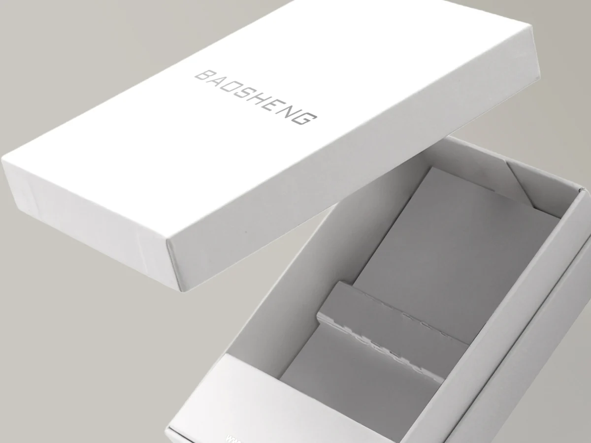 White Baosheng rigid box