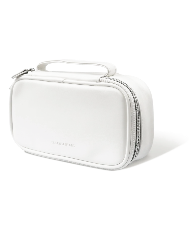 White structured case
